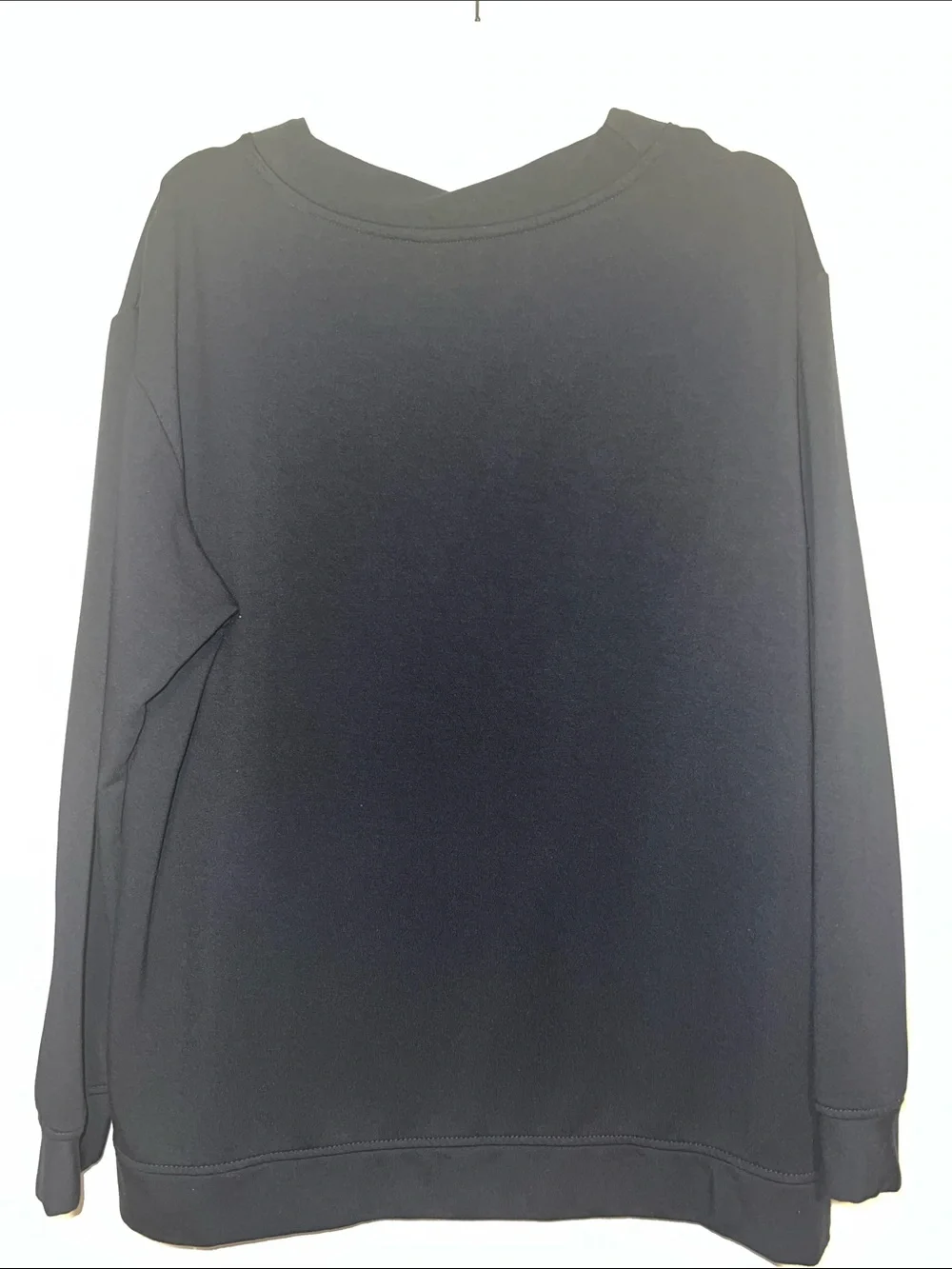 Orvis Women's Dark Navy V-Neck Pullover Sweater